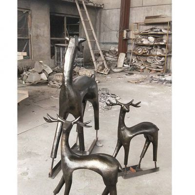 抽象鑄銅梅花鹿的作用是啥？