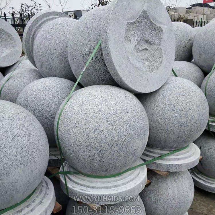 擋車石，公路停車場擋車石球雕塑