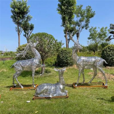 不銹鋼鹿，網(wǎng)格鹿