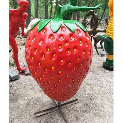 玻璃鋼草莓，仿真草莓