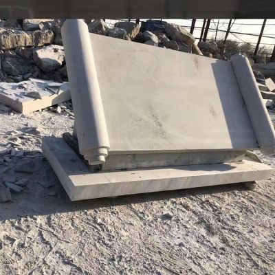 大理石書(shū)本書(shū)籍戶外景觀雕塑