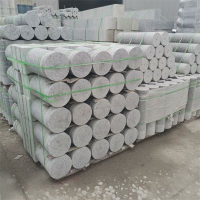 阻車柱，路政園林分流石柱