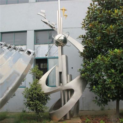 校園廣場(chǎng)不銹鋼景觀(guān)標(biāo)志標(biāo)識(shí)