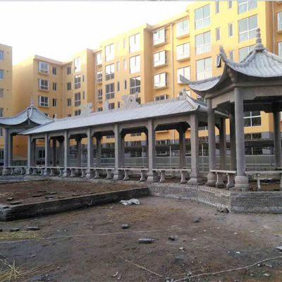 園林景觀大理石石雕長(zhǎng)廊雕塑