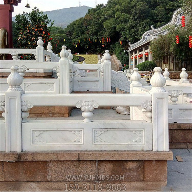 景區(qū)景點(diǎn)大理石石雕戶(hù)外園林景觀圍欄雕塑