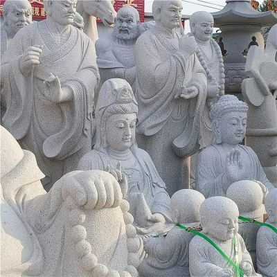 石雕佛像、菩薩像