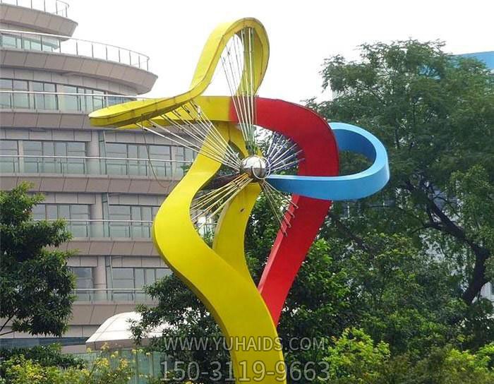 小區(qū)不銹鋼彩虹舞景觀雕塑 小區(qū)不銹鋼彩虹舞景觀雕塑