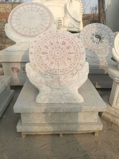 公園石雕創(chuàng)意古代計(jì)時器日晷雕塑