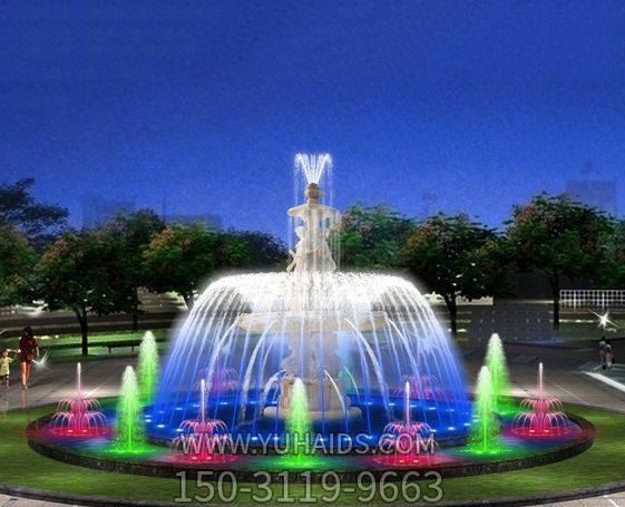 廣場景觀大型噴泉石雕 廣場景觀大型噴泉石雕