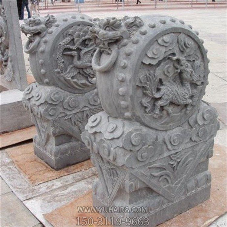 戶(hù)外園林別墅門(mén)口鎮(zhèn)宅浮雕石雕大型抱鼓石雕塑