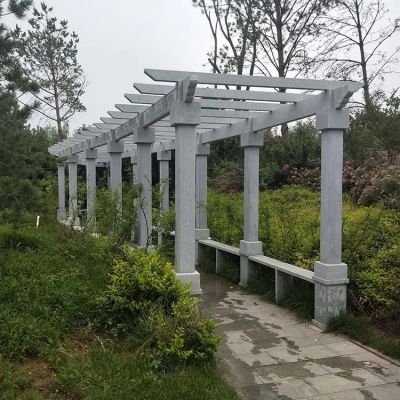 大理石花架,公園過(guò)道花架子