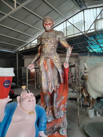 4米高美猴王孫悟空雕塑