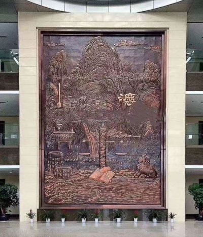 法院法制主題銅浮雕畫(huà)