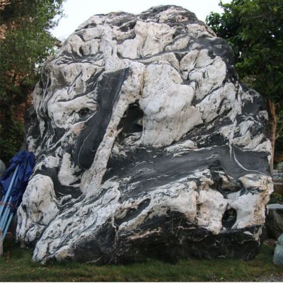 草坪草地自然石擺件