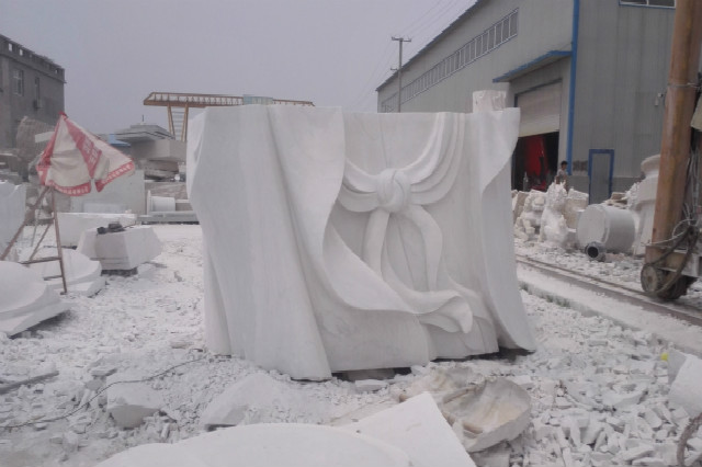 觀音雕刻第三部分，腹